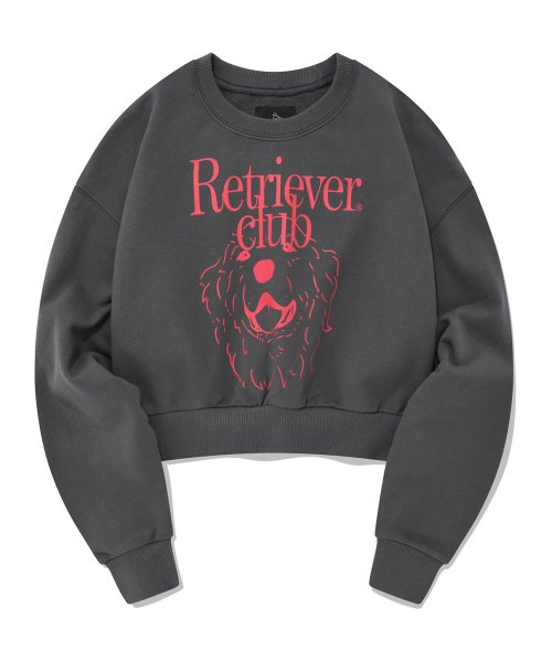 LAUGHING RETRIEVER CROP CREWNECK 韓国正規品 4,812円