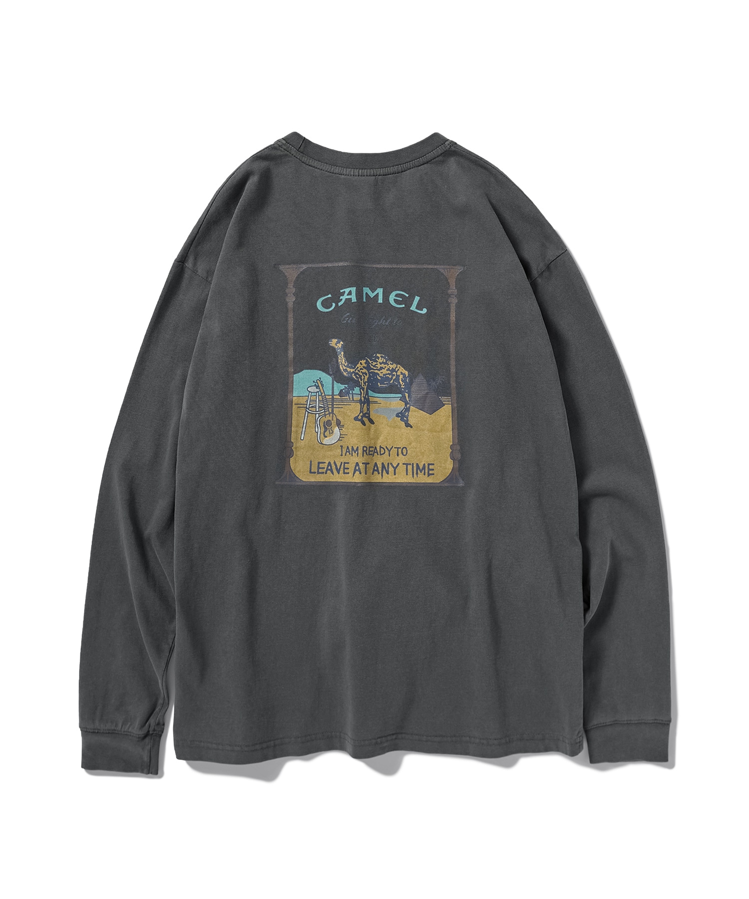 FLUKEキャメルピグメントロングファルティダークグレーFLT710