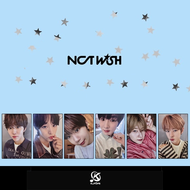 (6種セット) NCT WISH Single Album - WISH [KNPOPS PHOTOCARD]