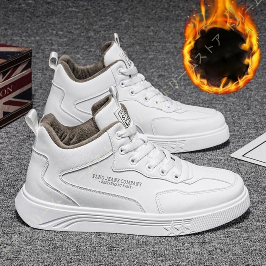 スノーブーツ メンズ 防水 防寒靴 スノーシューズ 防滑 アウトドアシューズ ウィンターブーツ 綿雪靴 滑り止め レースアップ ショートブーツ バイク 靴 短靴