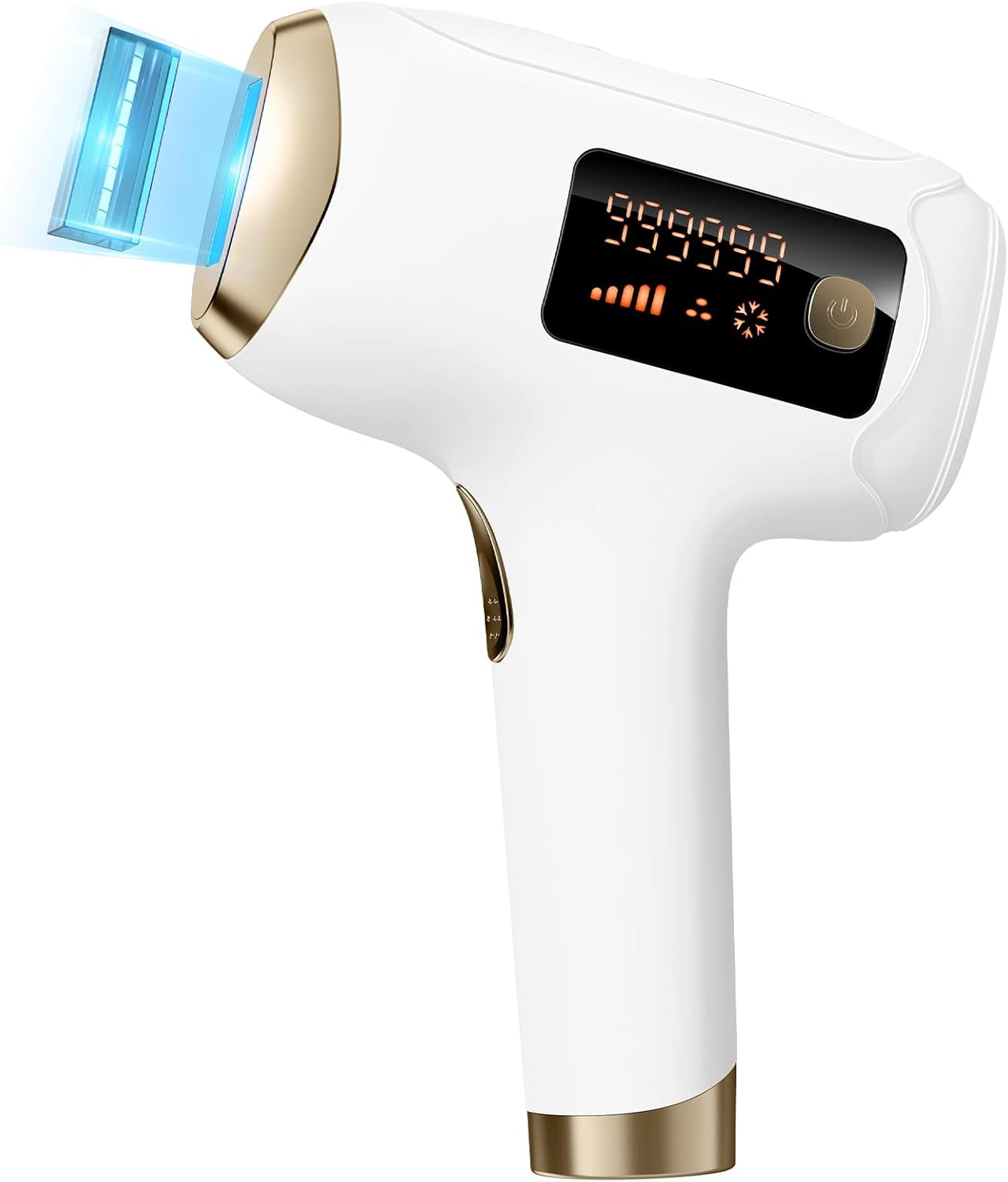 サファイア脱毛器 サロン級IPL光 メンズ レディース 冷感脱毛器 家庭用脱毛器 VIO対応 脱毛 無痛 手動/自動照射 100万発 5段階 男女兼用 ipl光 髭 全身ムダ毛処理 保護眼鏡/カミソリ