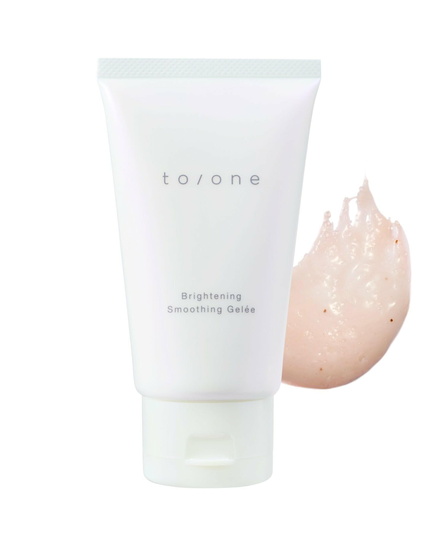 to/one(トーン) ブライトニング スムージング ジュレ ジュレ洗顔 フルーツ果肉由来 スクラブ配合 毛穴ケア ブライトニングケア 100g