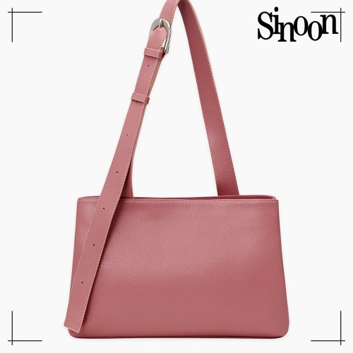 SINOON ショルダーバッグ Double Shoulder Bag (Pink)
