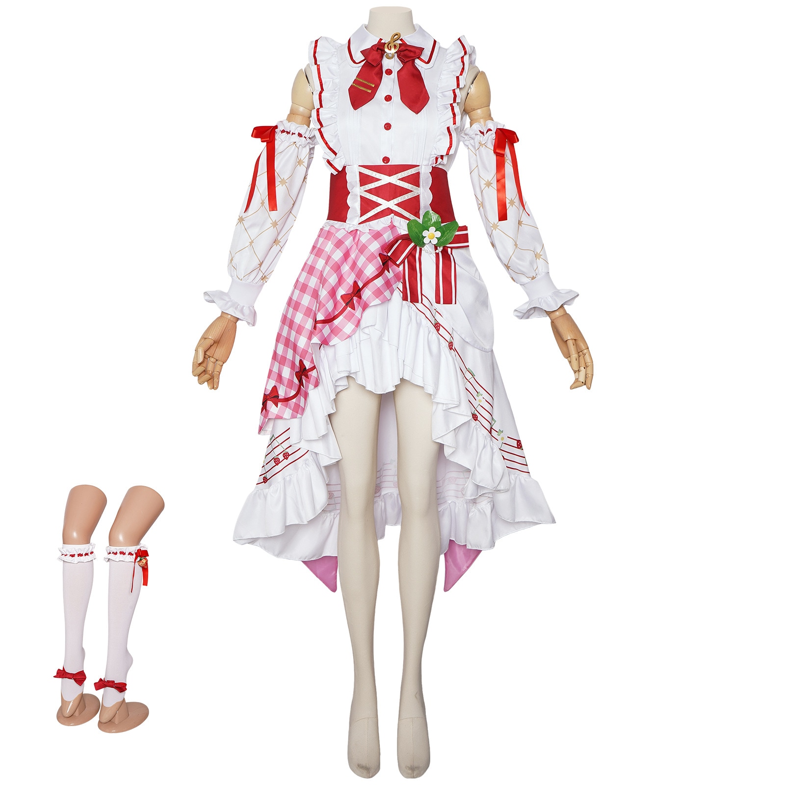 15周年記念 いちごスカート コス 衣装 Chuyin バーチャルアイドル プリンセス コスプレ 衣装 アニメ ロールプレイ