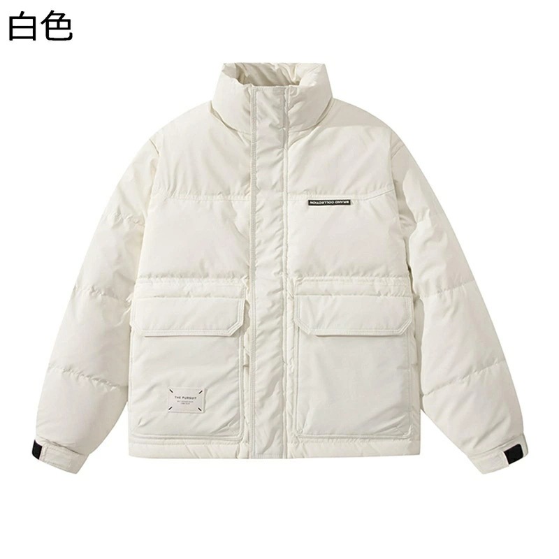 ダウンジャケット ダウンコート レディース メンズ 立ち襟 ショート丈 ワンポイント 保温 防風性 防寒性 無地 カジュアル 大きいサイズ ベーシック オフィス アウトドア 日常 部屋着 旅行 8,389円