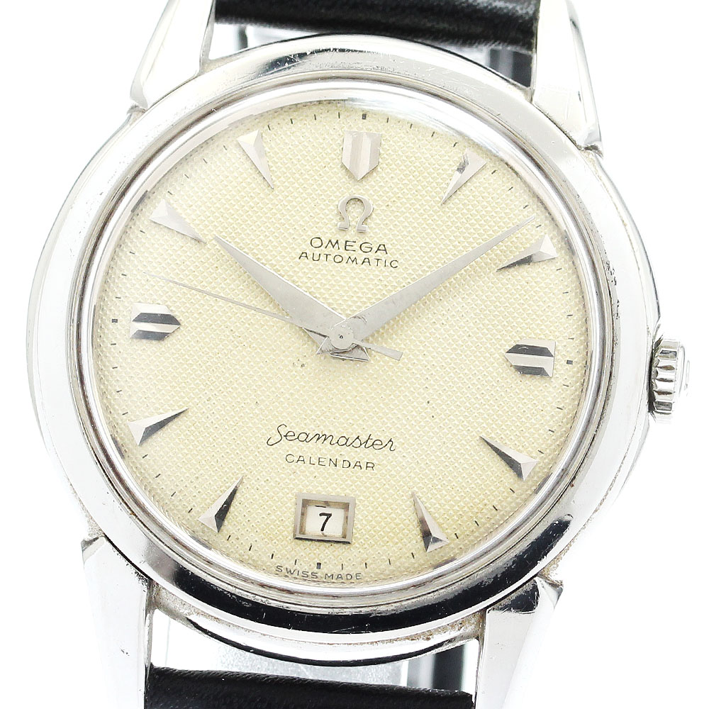 オメガ OMEGA 2627-1 シーマスターカレンダー ハーフローター Cal.353 自動巻き メンズ _898289【中古】