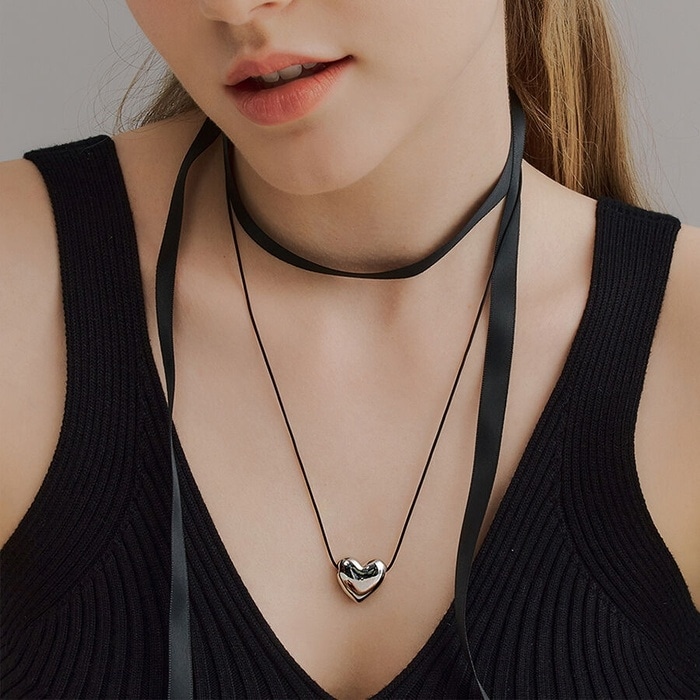 【韓国のピアス】SPR104_14K Gold, ラフダイヤ 軟骨ピアス ゴールド&ガーネット・アクアマリン│軟骨ピアスブランド