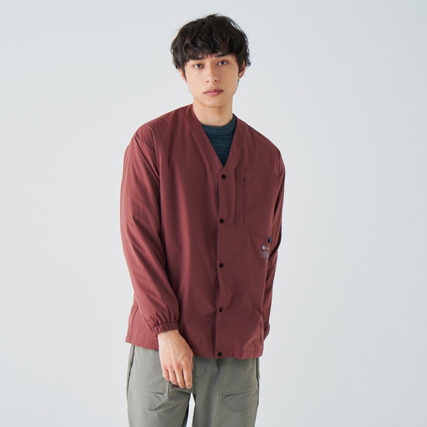 MIZUNO ミズノ 発熱素材 ブレスサーモ サーマルメッシュノーカラージャケット 洗濯機洗い可 メンズ ジャケット B2MEA50159