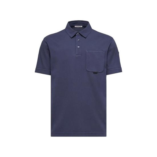 MONCLER Men Polo Shirts 89BC7 8A000 11 76I BLUE
