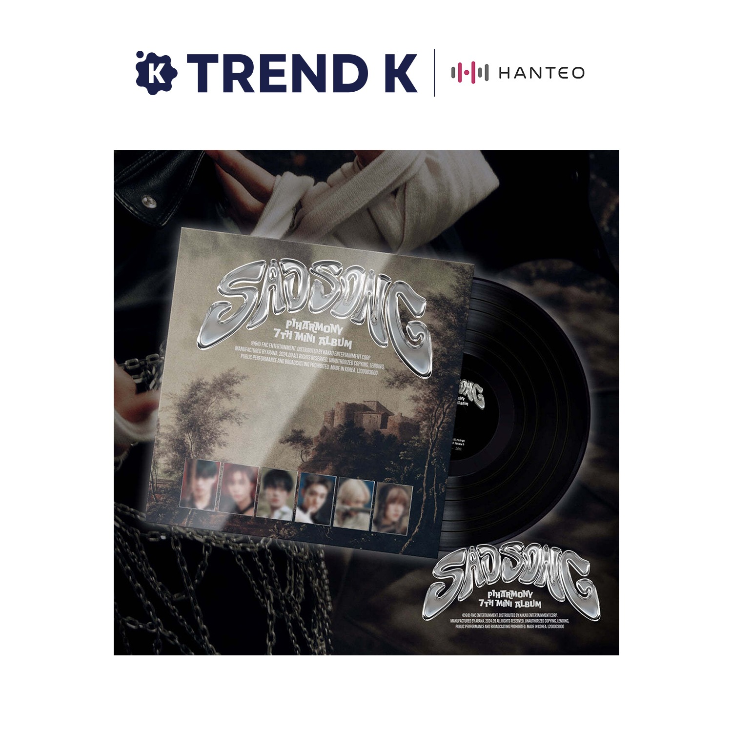 [ONLINE特典/当店特典] P1Harmony - 7thミニアルバム [SAD SONG] (LP ver.) 韓国盤