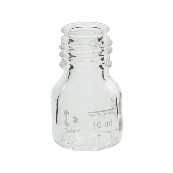 ねじ口びん（メジュームびん） びんのみ 10mL (017200-105A)