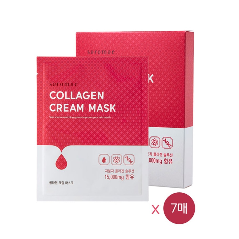 サロマコラーゲンクリームマスク（7枚入）