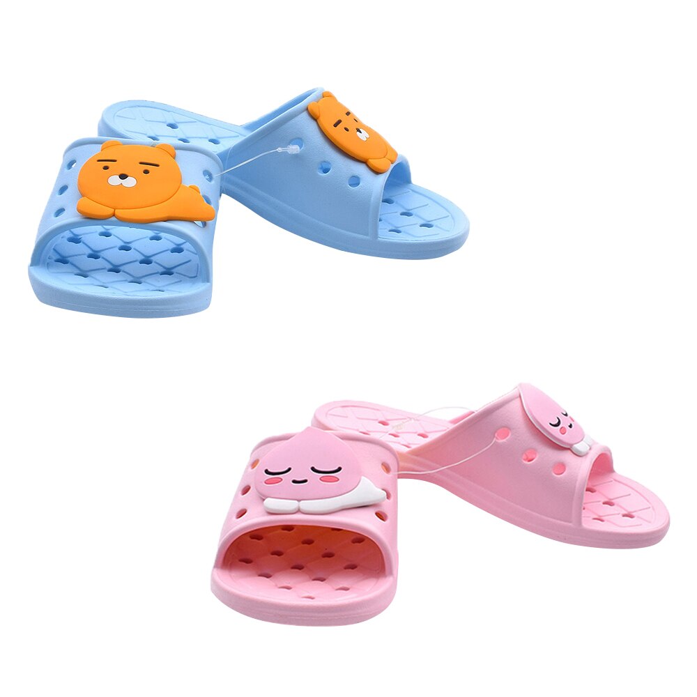 立体バスルームスリッパライオン+アピーチセット（子供用）