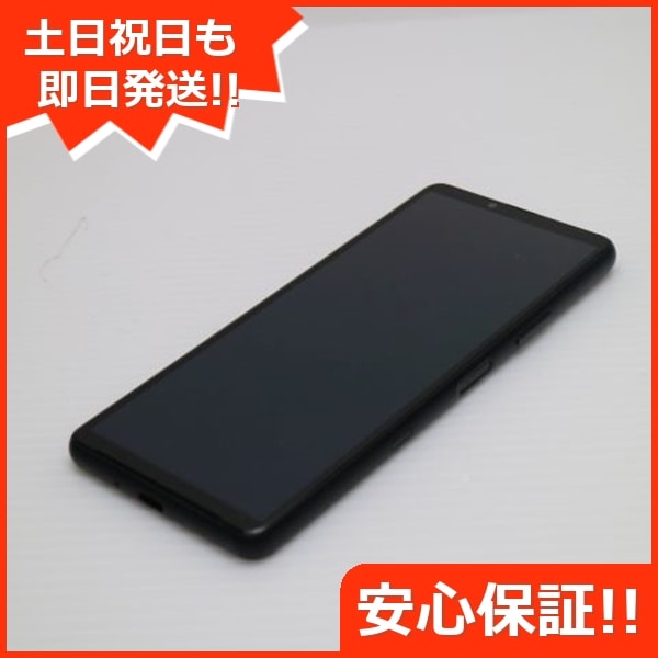 美品 SO-52B Xperia 10 III ブラック 白ロム 本体 即日発送 土日祝発送OK 67