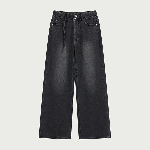 10560-155-202-10-057 女性スーパーワイドフィット ウルトラソフトベルト デニムdj