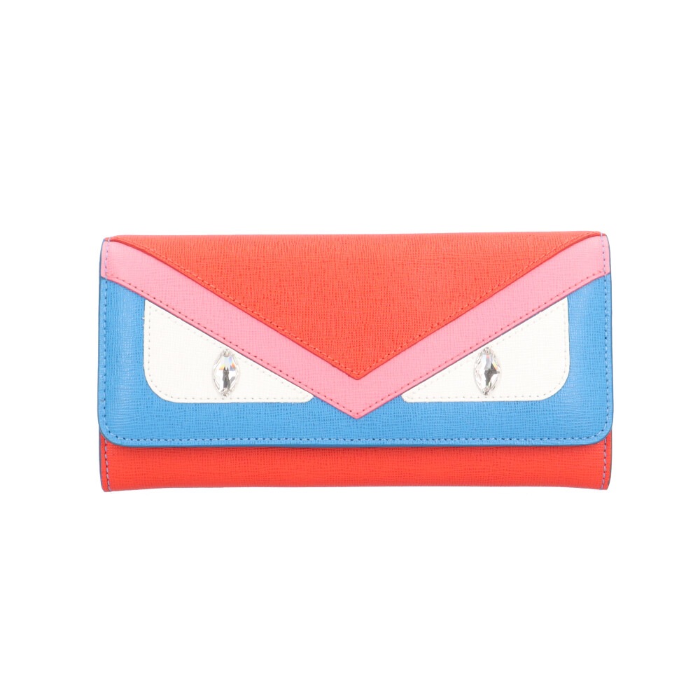 フェンディ モンスター 長財布 レザー 8M0251 FENDI 中古 美品