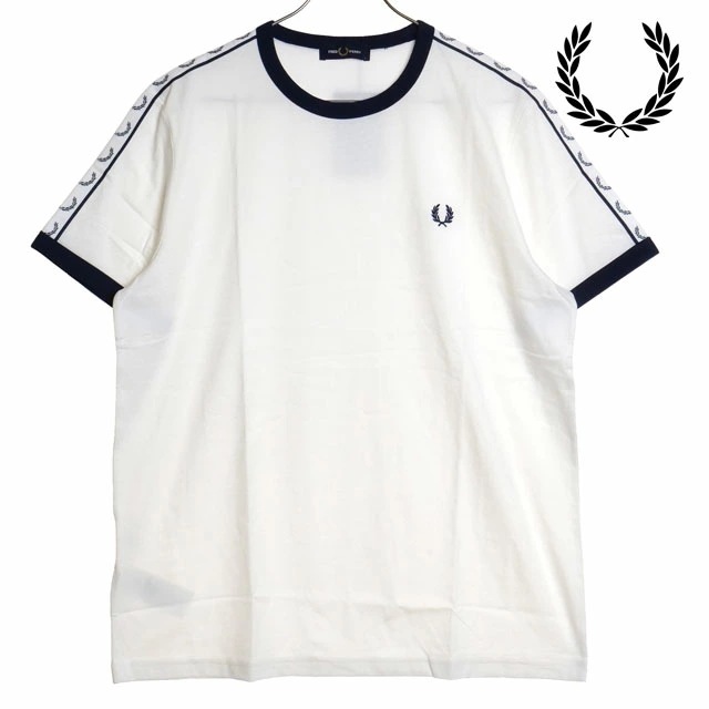 メール便 テープド リンガー Tシャツ [M4620-129] TAPED RINGER T-SHIRT メンズ トップス 半袖 SNOW-WHITE