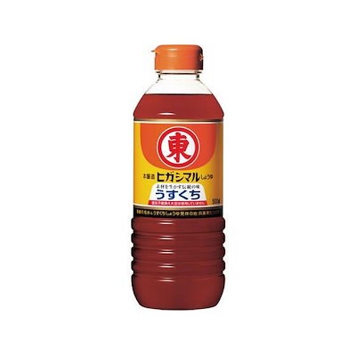 他サイト： うすくちしょうゆ 500ml ヒガシマル醤油の商品画像