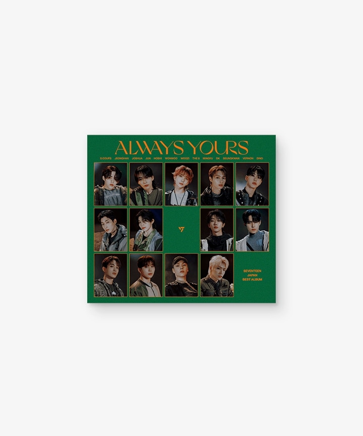 seventeen JAPAN BEST ALBUM「ALWAYS YOURS」 Type D