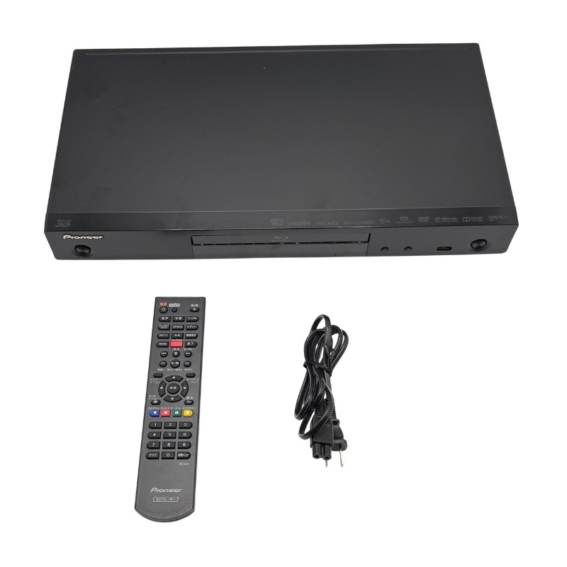 【中古 動作確認済】 Pioneer ブルーレイディスクプレーヤー 3D対応 SACD対応 ブラック BDP-160-K
