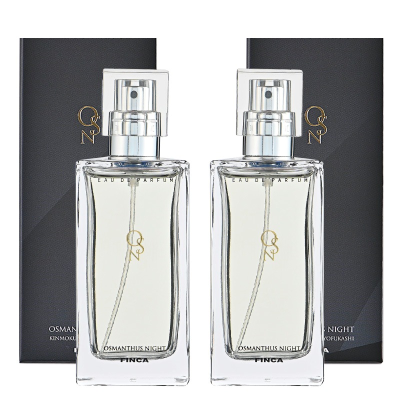 お得な2本セット！オスマンサスナイト 50mL　オードパルファン 日本製香水 MADE IN JAPAN　キンモクセイの香り