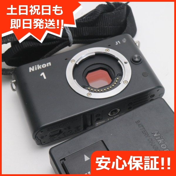 今季ブランド 美品 42 ブラック ボディ J1 1 Nikon ミラーレス一眼