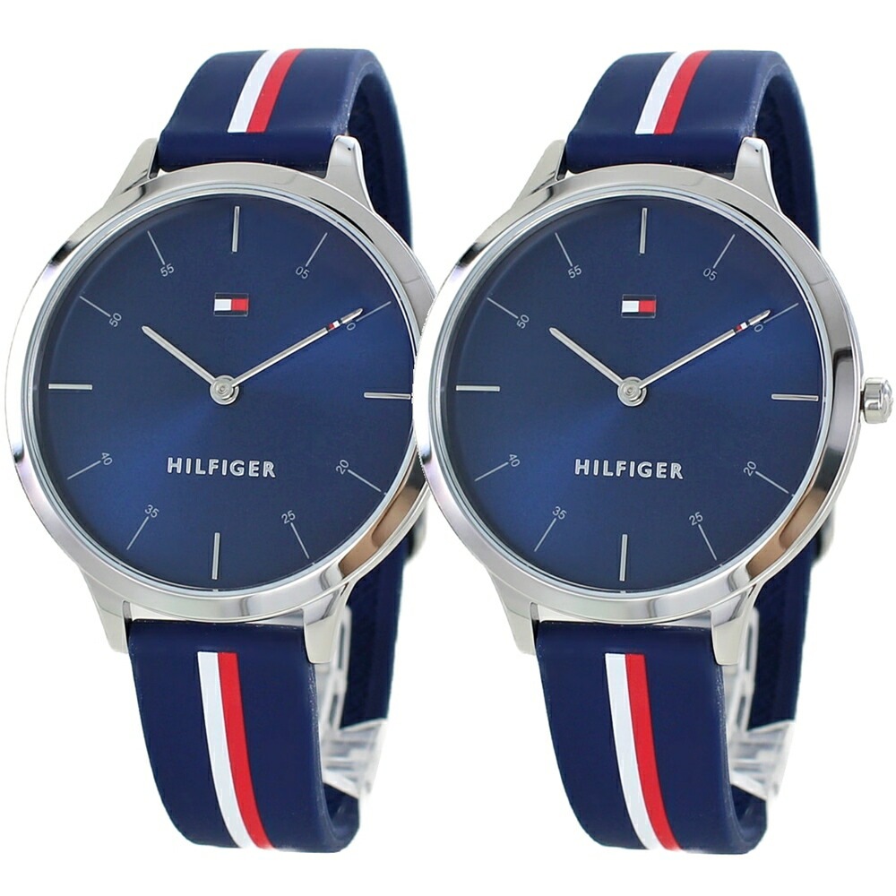 親子 ペアウォッチ トミーヒルフィガー 腕時計 手表 レディース 兄弟 姉妹 友達と一緒 家族ペア お揃い 細身ベルト シリコンベルト プレゼント 贈り物 誕生日 おしゃれ かわいい 時計 記念日 ポ