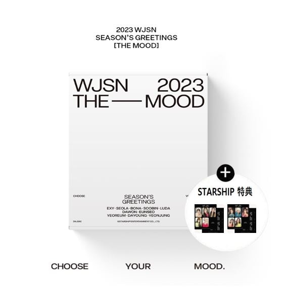 【STARSHIP特典】 [STARSHIP] WJSN - 2023 SEASONS GREETINGS : THE MOOD 5,820円
