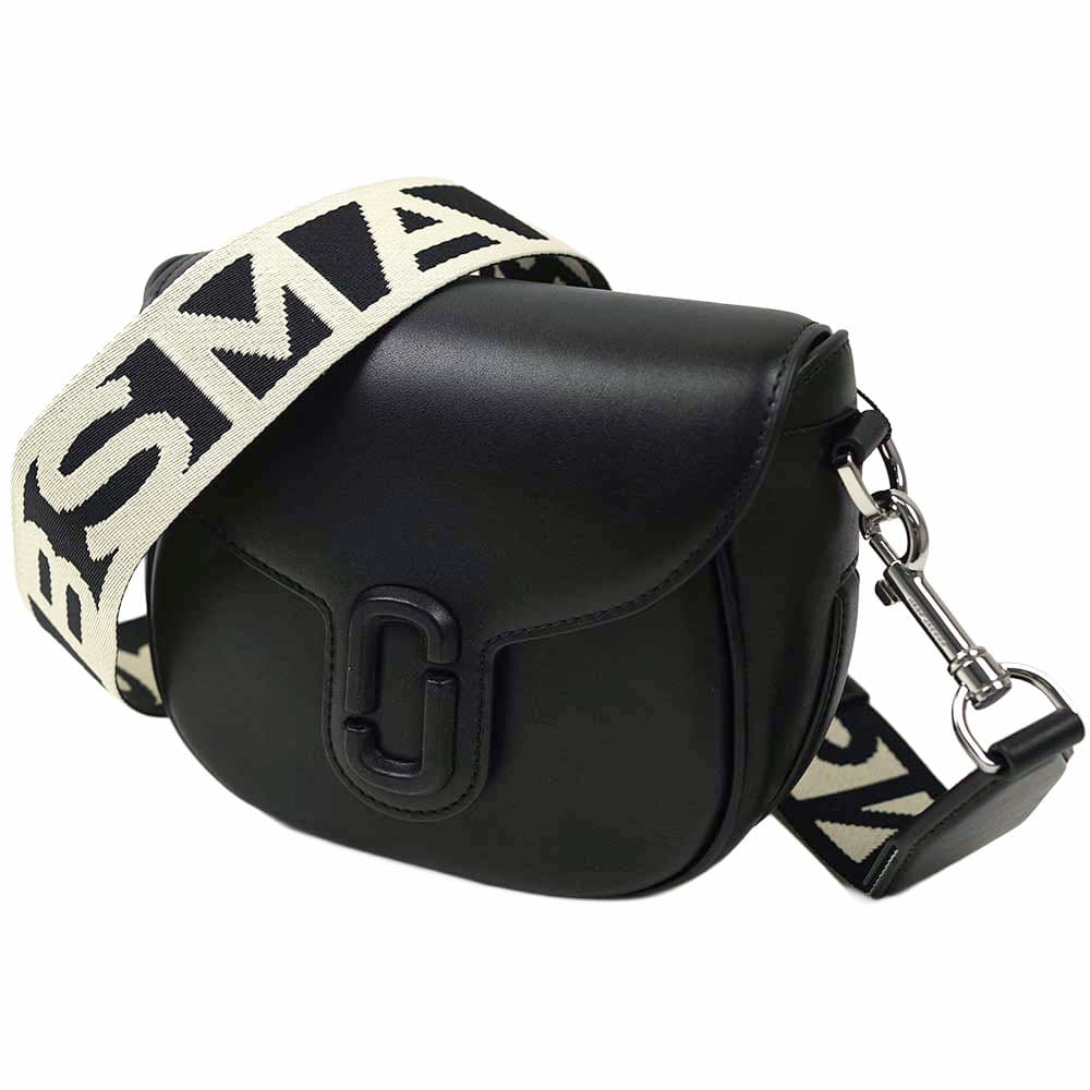 マークジェイコブス ショルダーバッグ レディース 斜め掛け ブラック 鞄 MARC JACOBS THE SMALL SADDLE BAG 2S3HMS003H03 001 BLACK 2S3HMS0