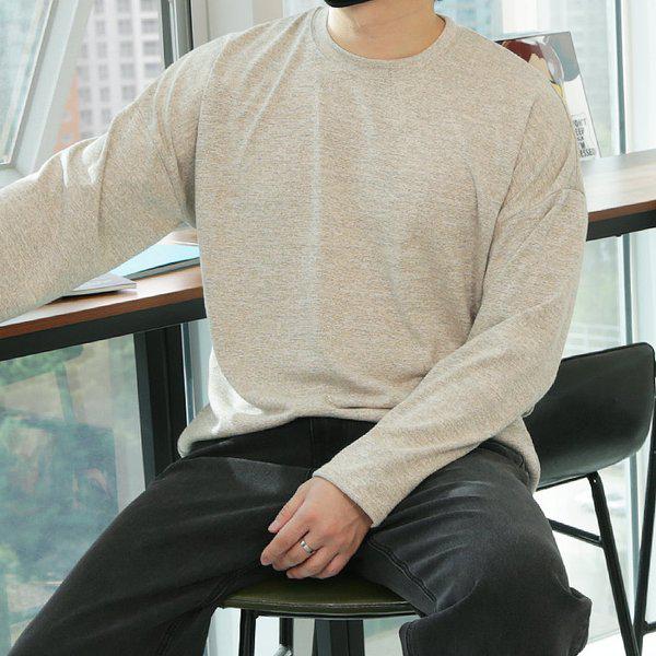 WET メンズ ビッグサイズ 4カラー ボカシ 長袖Tシャツ