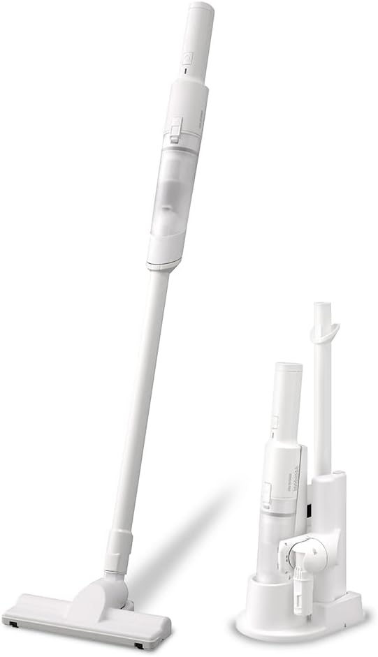 吸引力強化モデル アイリスオーヤマ 掃除機 コードレス ハンディ ハンディクリーナー 充電スタンド付き 置くだけで充電スタンド アタッチメントセット 車 軽量 静音 HCD-22M-W ホワイト
