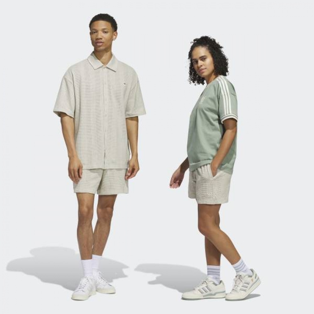 ユニセックスサマーニットショーツアディダス...