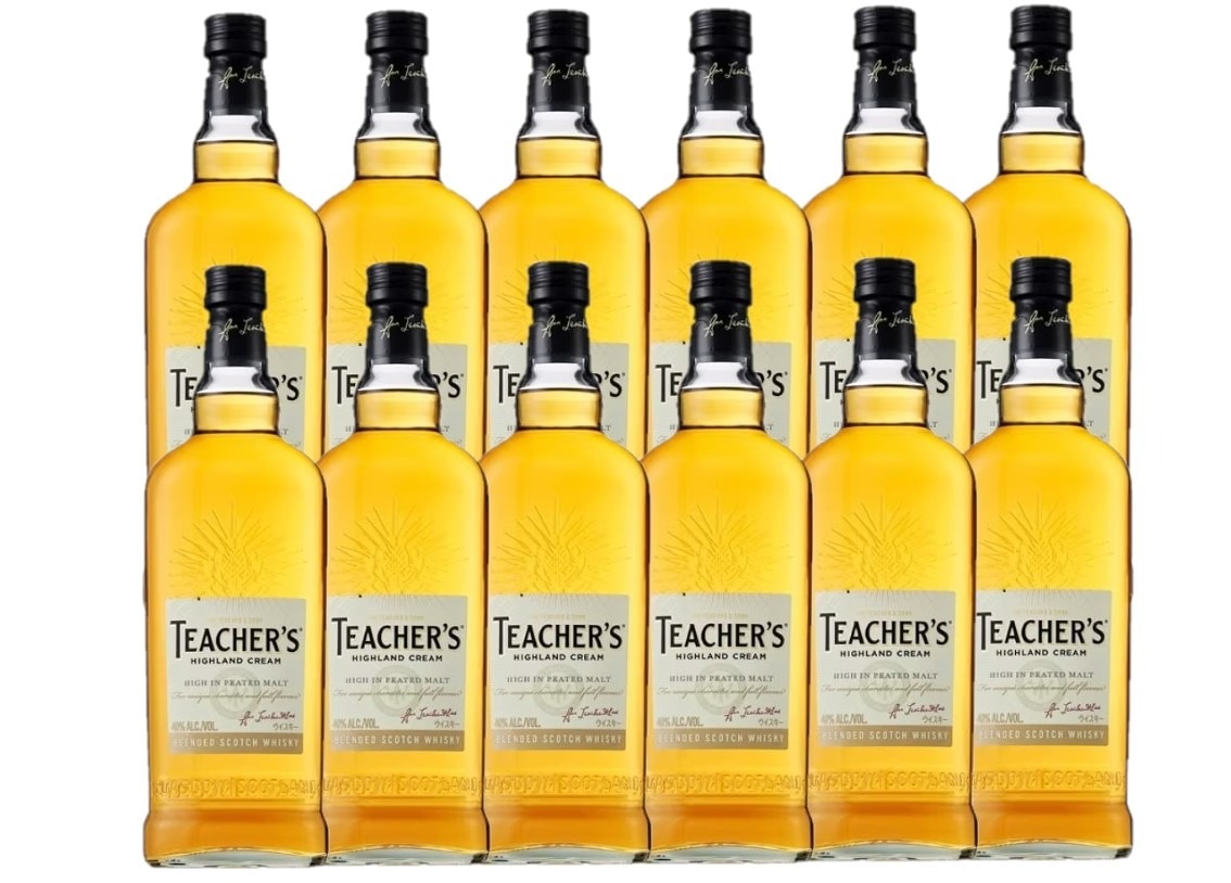 ブレンデッドスコッチウイスキー ティーチャーズ ハイランドクリーム 40度 700ml×12本