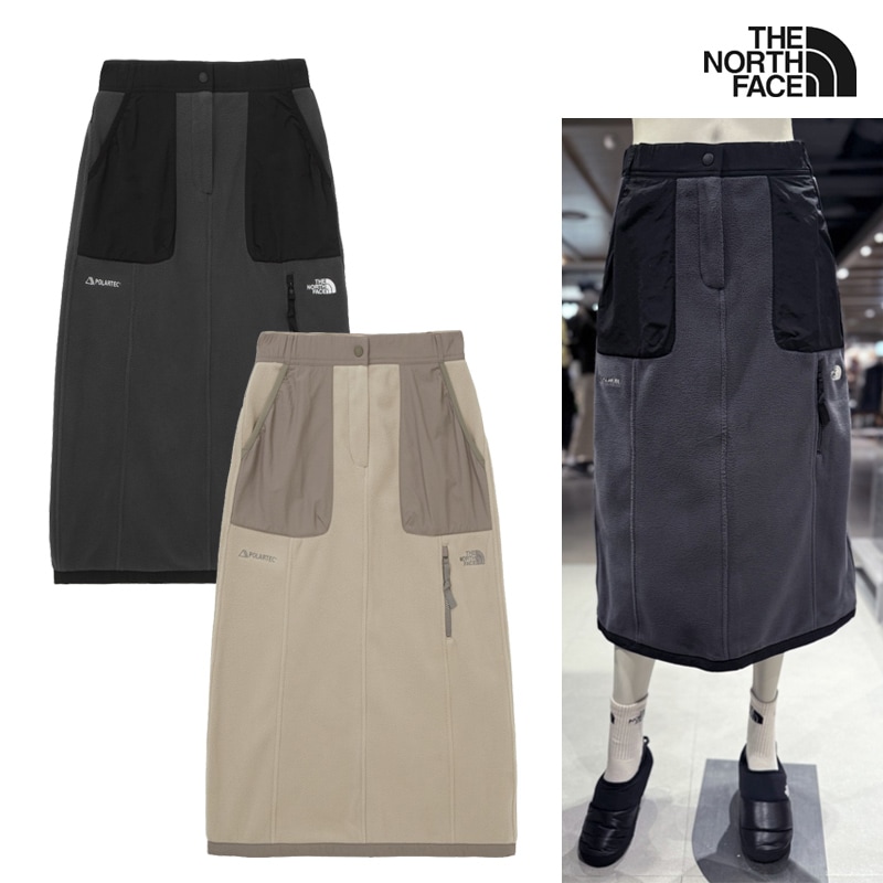 NK6FR55 WS DENALI FLEECE SKIRT 25FW 新作 フリースロング 防寒 暖かい 秋冬ボトム用 デイリー用 タウンユース レディース 通勤 通学 コーデ提案 ブーツ ソックス 12,573円