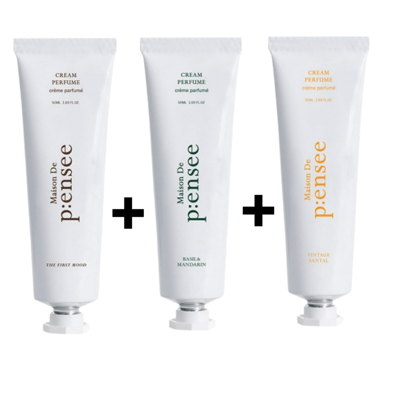 メゾンドフェンセ クリームパフューム固形香水3種セット