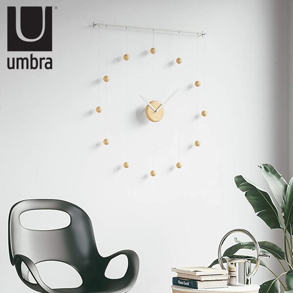 掛け時計 ハンギットクロック ユニーク 北欧 木製 （ 時計 掛時計 クロック とけい ウォールクロ