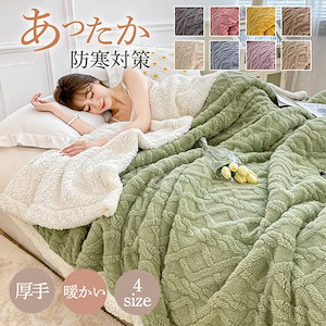 【本日限定】 毛布暖かい 厚手 毛布 シングル ブランケット ひざ掛け 膝掛け 掛け毛布 マイクロファイバー フランネル あったか 暖かい ふわふわ 軽量 洗える 洗濯可 抗菌 防臭 ベッド用品 秋冬