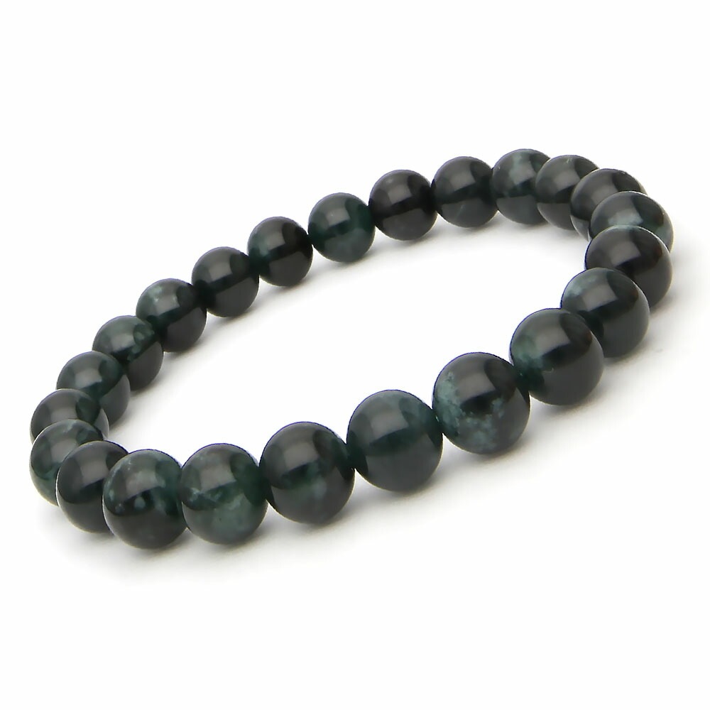 翡翠 ブルーグリーン ブレスレット 8mm パワーストーン ブレスレット メンズ レディース 天然石 数珠 アクセサリー メンズブレスレット レディースブレスレット パワーストーン h161