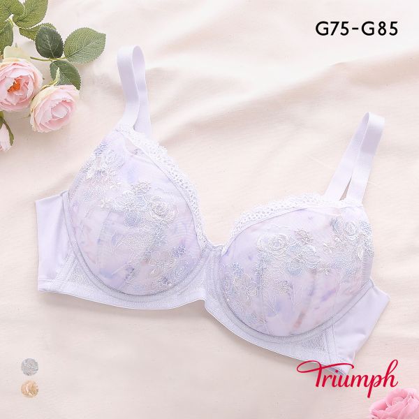 トリンプ TR635 小さくしたいブラ 無理なく着やせ レース ブラジャー G 大きいサイズ Tri 6,873円