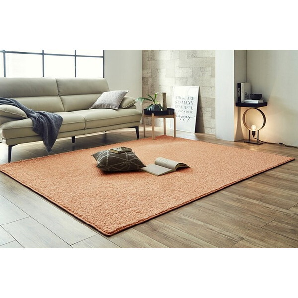 1340740307603 サンティエ 正方形 PPK 200×200 ペールピンク カーペット メーカー直送