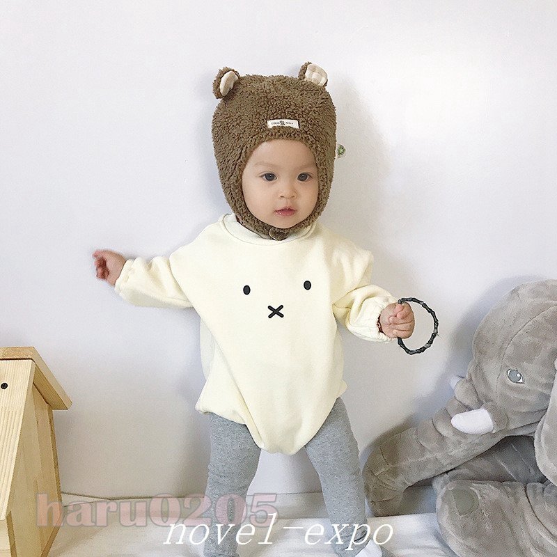 ロンパース 特別セール品 可愛い ベビー服 ジャンプスーツ 赤ちゃん 子供 裏起毛 カバーオール 男の子 女の子