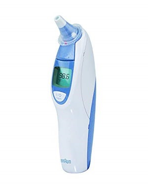 Forehead and Ear Thermometer by Vive Instant Read Digital Home Temporal Artery