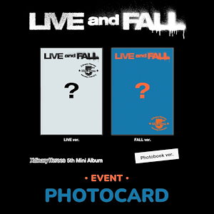 【PRE-ORDER EVENT】【セット/アルバム2種】 Xdinary-Heroes - LIVE and FALL (Photobook Ver.) + WITHMUU PHOTOCARD