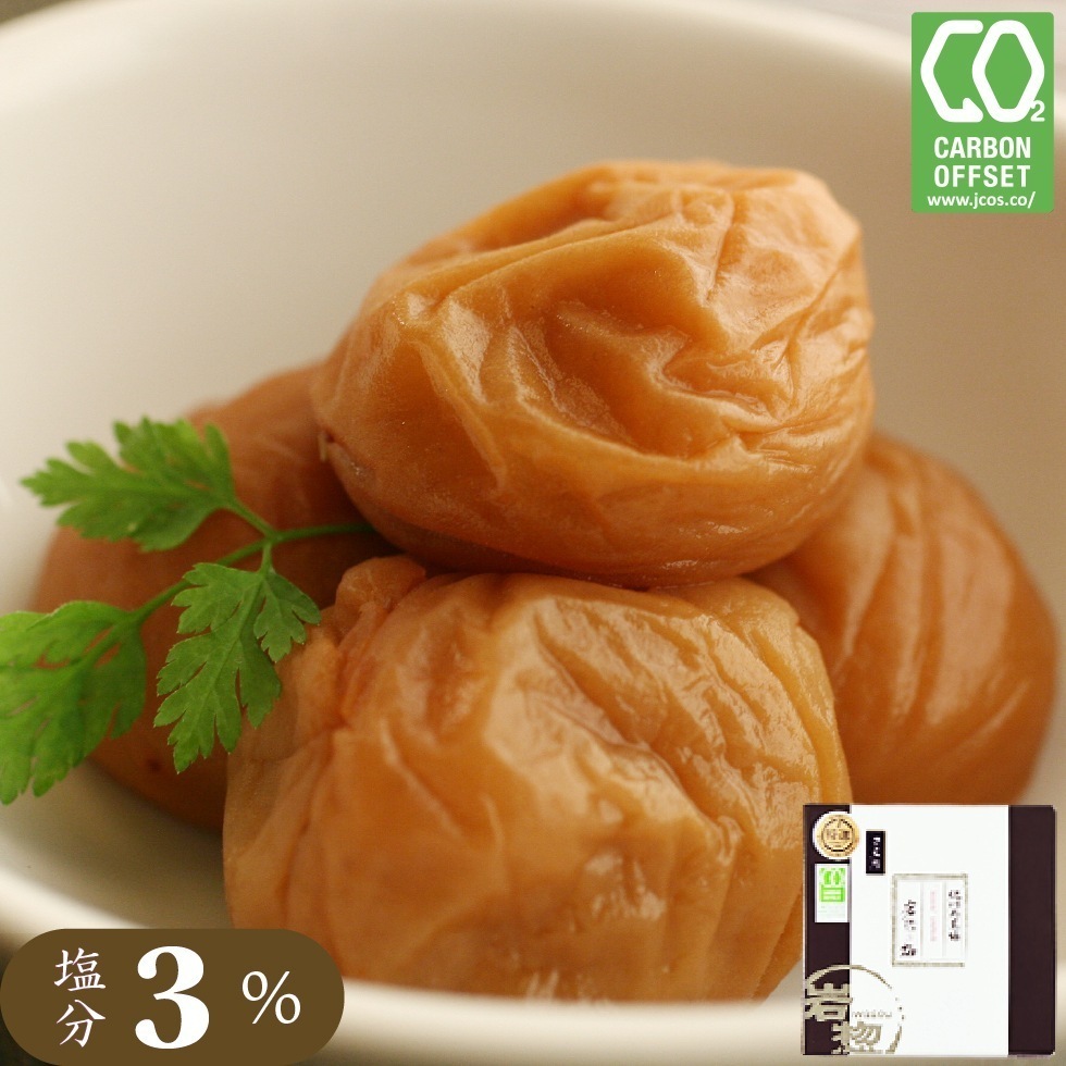 梅干し 減塩梅干し 塩分3% 南高梅 特選 さらり 600g 岩惣 うす塩味 完熟 国産