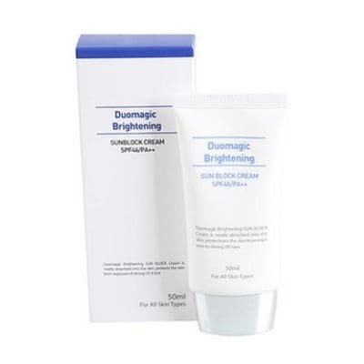 正規品 デュオマジック ブライトニング サンブロック クリーム 50ml SPF46PA+++ BRIGHTENING SUN BLOCK CREAM