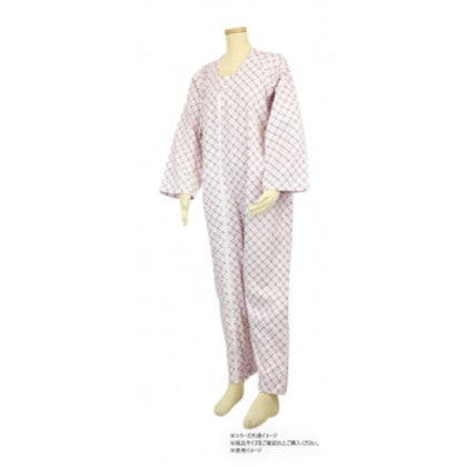 幸和製作所 テイコブ(TacaoF) エコノミー上下続き服 ピンク Lサイズ UW01-PK-L