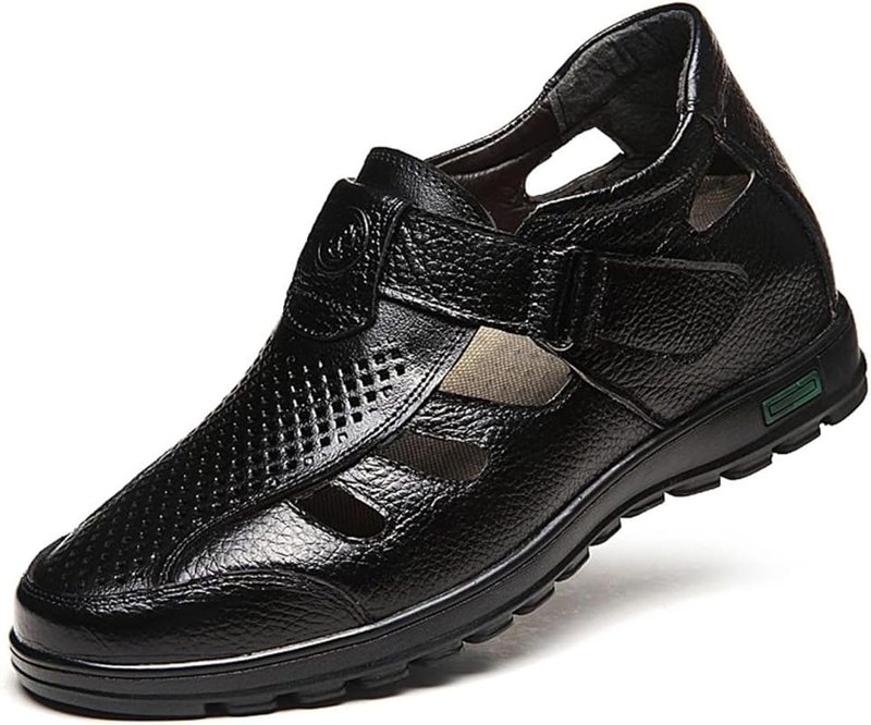 シークレットシューズ メンズ 身長アップ靴 8cm背が高くなる靴 通気 ビジネスシューズ 紳士 スリッポン サンダル革 オフィス