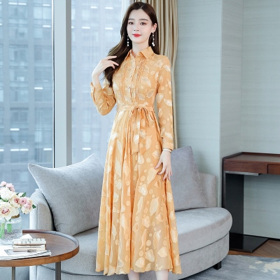 ワンピース デート ワンピドレス ロング ロング丈 袖あり 長袖 かわいい 大人可愛い きれいめ シンプル カジュアル 大人 上品 おしゃれ お洒落 主役級 存在感 春 秋 10代 20代 30代 5,863円