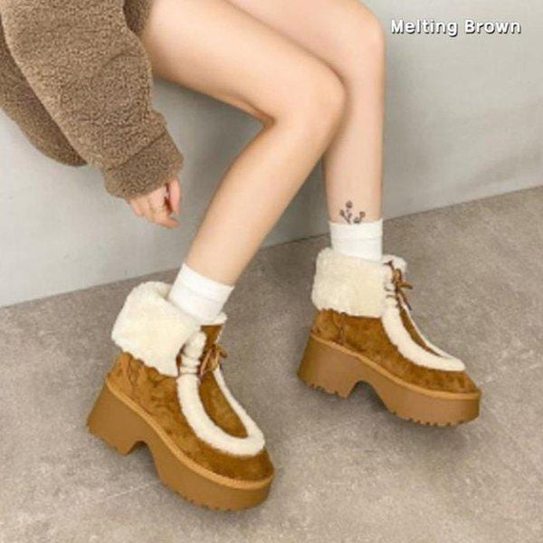 女性用冬スエードブーツ J75