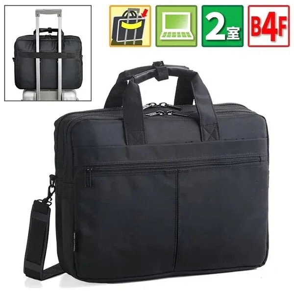 取寄品 ビジネスバッグ ビジネス鞄 B4F ブリーフケース ビジネスケース 大容量 26525